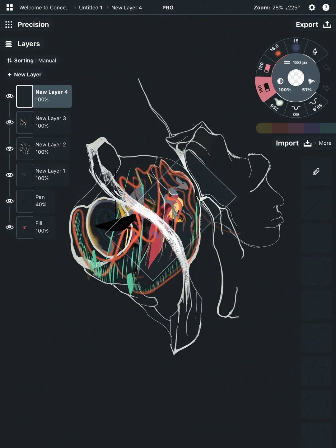 Digital experimentation — exploring surfaces